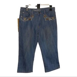 NWT Daniel Jeans Embroidered Detail Sz 11-12